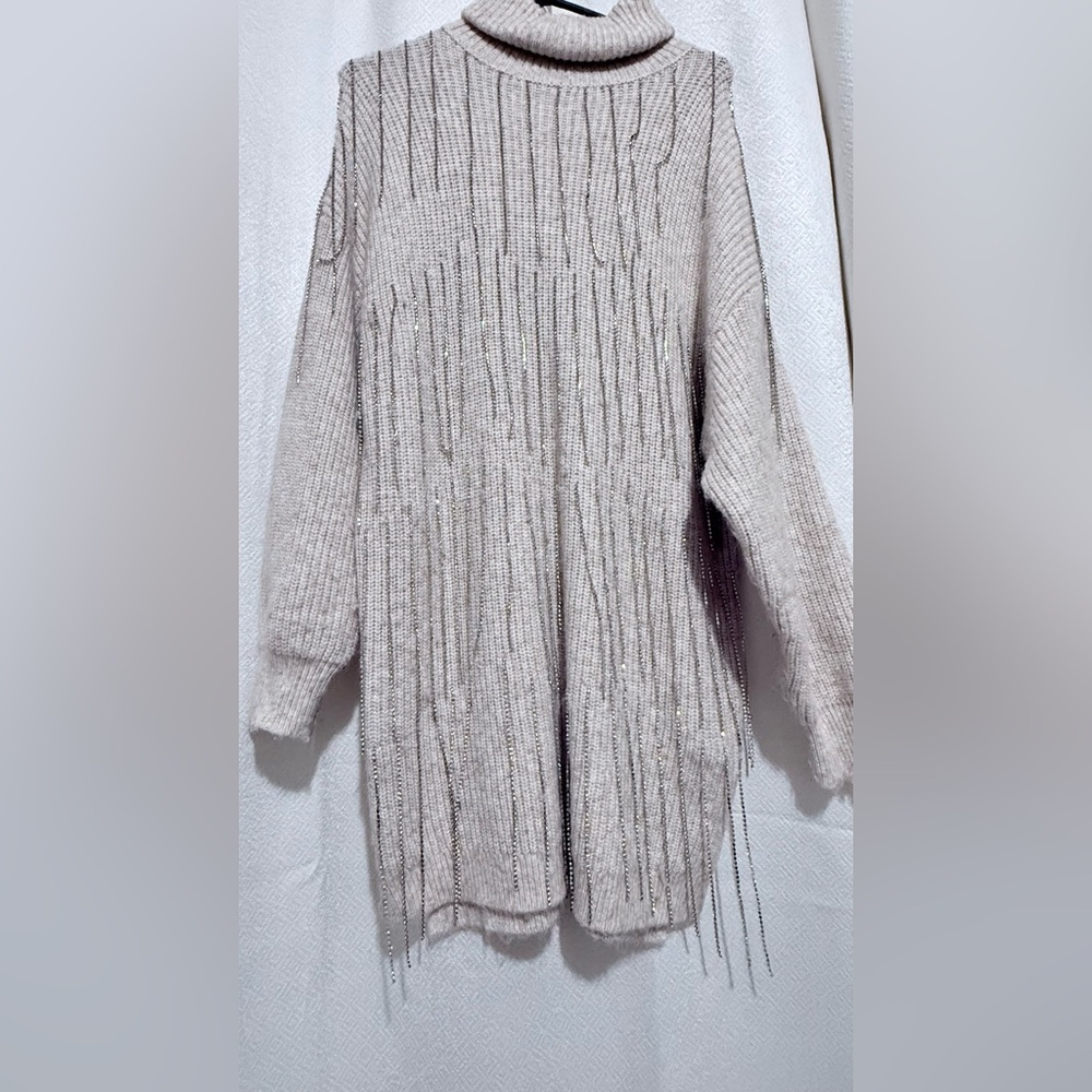 Forever 21 Cream Knit Sweater
